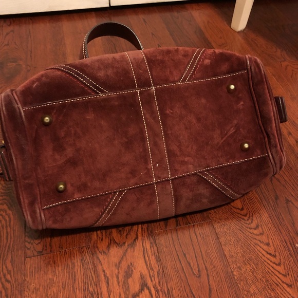 Burgundy Coach Handbag 👜 - Picture 8 of 8